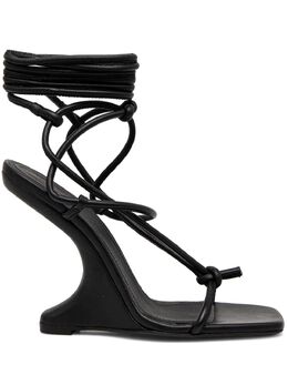 Rick Owens Lilies: Чёрные сандалии 