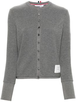 Thom Browne: Хлопковый кардиган  4-Bar