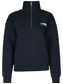 Maison Kitsuné: Синий свитшот 