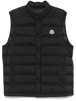 Moncler: Чёрный жилет 