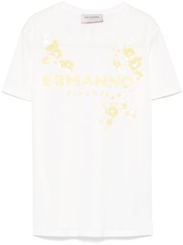 ERMANNO FIRENZE: Футболка с блёстками 