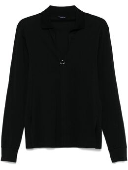 Mugler: Чёрное поло 