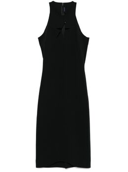 Mugler: Платье без рукава 