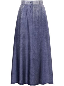 Alberta Ferretti: Джинсовая юбка 