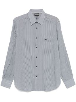 Emporio Armani: Синяя рубашка 