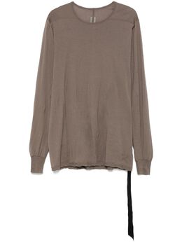 Rick Owens DRKSHDW: Футболка  Level с длинным рукавом