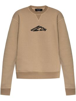 DSQUARED2: Бежевый свитшот  Icon