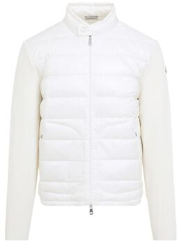 Moncler: Белый кардиган 