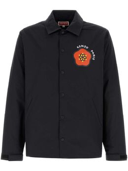Kenzo: Куртка с цветочным принтом 