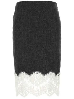 Blumarine: Кружевная юбка 