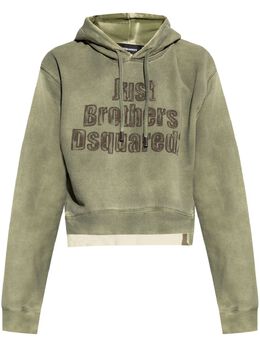 DSQUARED2: Зелёная толстовка 