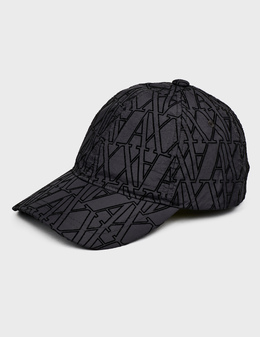 ARMANI EXCHANGE: Чорні кепки 