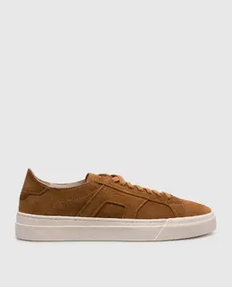 Santoni: Коричневі кеди 