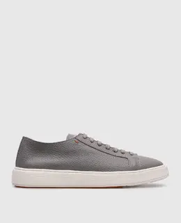 Santoni: Серые кеды 