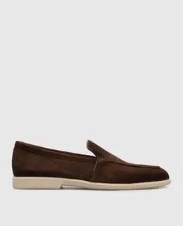 Santoni: Коричневі туфлі 
