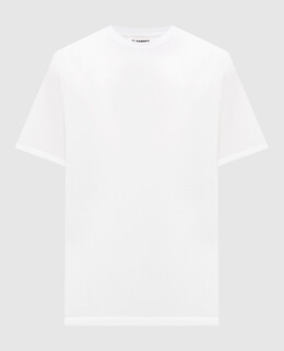 Jil Sander: Белая футболка 