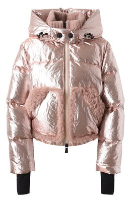 Moncler Grenoble: Пуховик на кнопках 