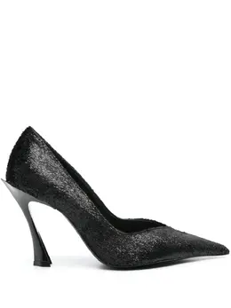 Mugler: Чёрные туфли 