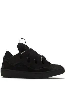 Lanvin: Чёрные кроссовки  Curb