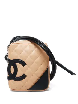 CHANEL Pre-Owned: Бежевая сумка 