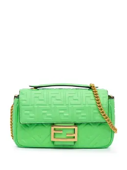 Fendi Pre-Owned: Зелёная сумка 