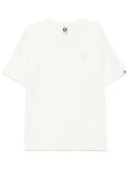 AAPE BY *A BATHING APE®: Белая футболка 