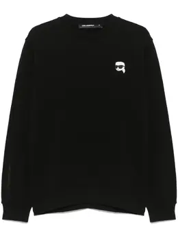 Karl Lagerfeld: Чёрный свитшот  Karl