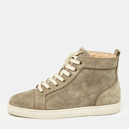 Christian Louboutin: Красные кроссовки  Louis Orlato