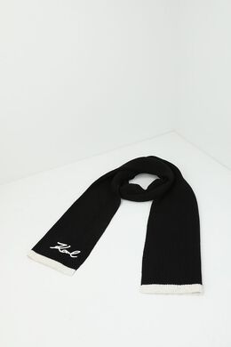 Karl Lagerfeld: Чёрный шарф 