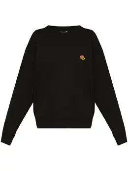 Kenzo: Свитшот с цветочным принтом 