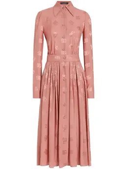 Dolce & Gabbana: Жаккардовое платье 
