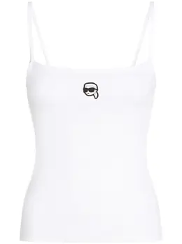 Karl Lagerfeld: Белая майка 