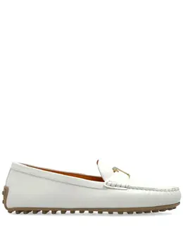 Tod's: Белые лоферы 