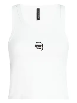 Karl Lagerfeld: Белый топ 
