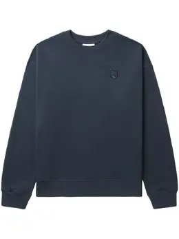 Maison Kitsuné: Голубой свитшот 