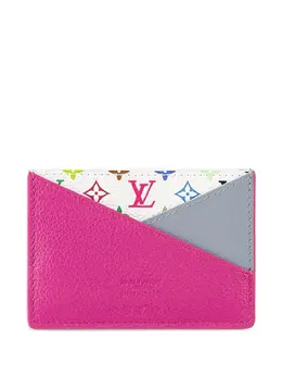 Louis Vuitton Pre-Owned: Розовый картхолдер 