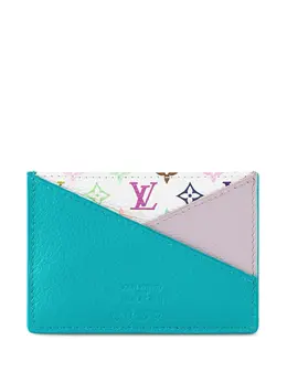 Louis Vuitton Pre-Owned: Голубой картхолдер 