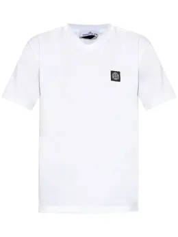 Stone Island: Хлопковая футболка 