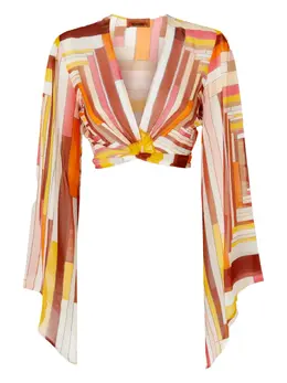 Missoni: Оранжевый топ 