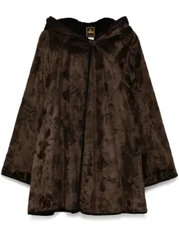 Fendi Pre-Owned: Пальто с капюшоном 