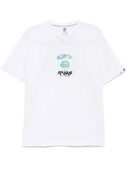 AAPE BY *A BATHING APE®: Футболка с принтом 