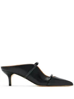 Malone Souliers: Чёрные сабо 