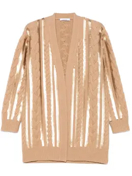 Max Mara: Коричневый кардиган 