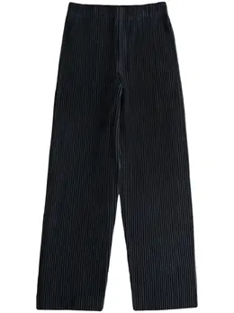 Homme Plissé Issey Miyake: Голубые брюки 