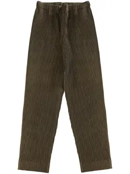 Homme Plissé Issey Miyake: Брюки из шерсти 