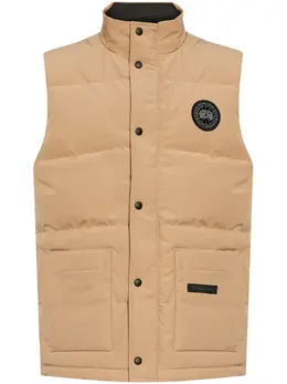 Canada Goose: Коричневый жилет  Langford