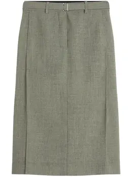 Lanvin: Юбка миди 