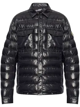 Moncler: Чёрная куртка 