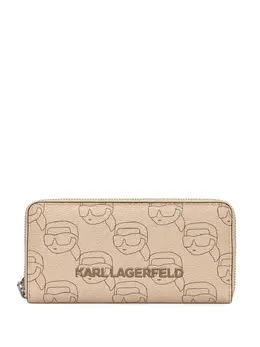 Karl Lagerfeld: Бежевый кошелёк 