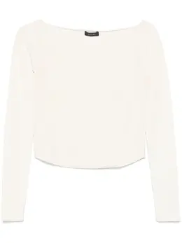 Mugler: Свитер с длинным рукавом 